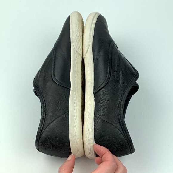 Frye Maya Cvo sneakers  sz 8 black goat leather - Picture 5 of 13